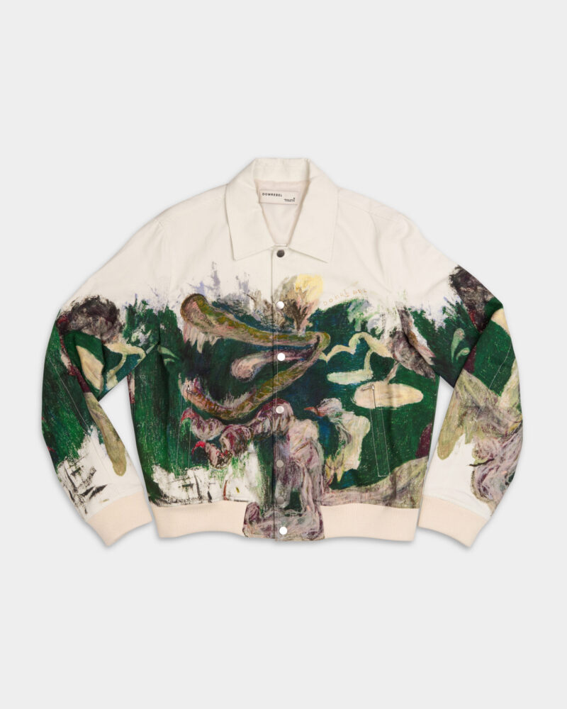 DOMREBEL Pondscum Jacket Ivory