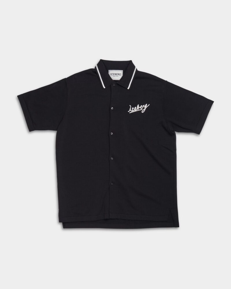 Iceberg Men's Knitted Shirt I1P A018 9502 9000