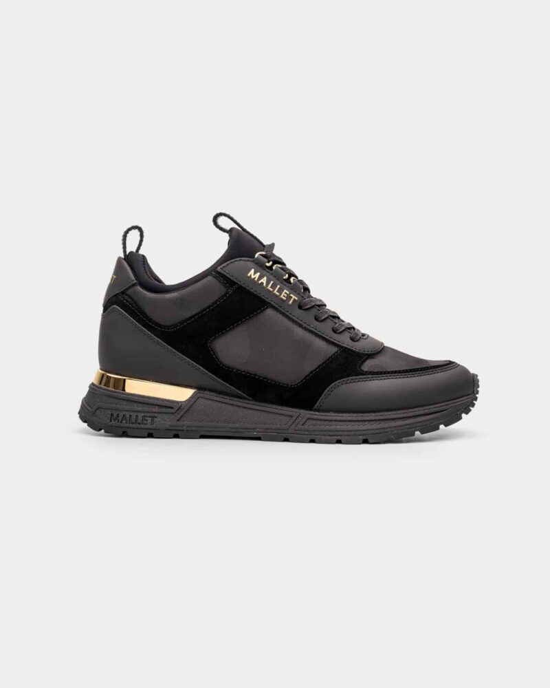 Mallet Men's Driver Lite Triple Black Gold Camo Sneaker TE3018TPB GCM