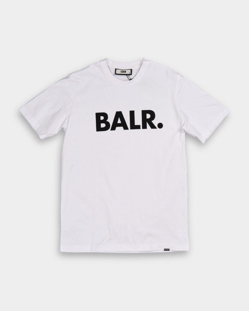 (Core) BALR T-Shirt Straight Brand B1112.1048 Bright White