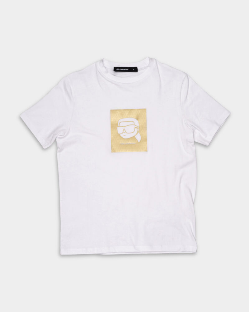 Karl Lagerfeld Men's Crewneck T Shirt 75546055123 White