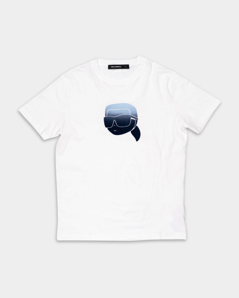 Karl Lagerfeld Men's Crewneck T Shirt 75542655124 White